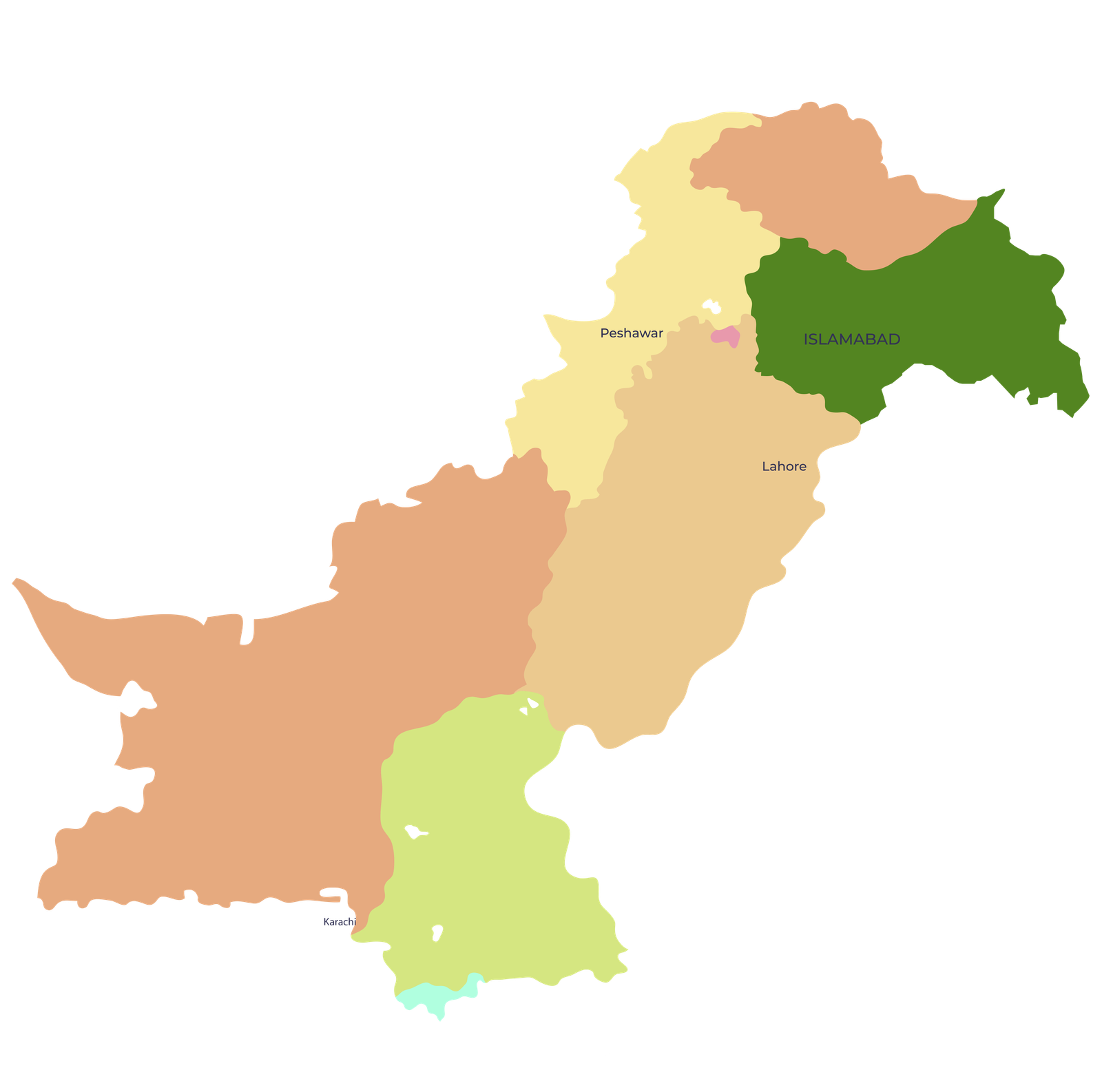 Pakistan Map
